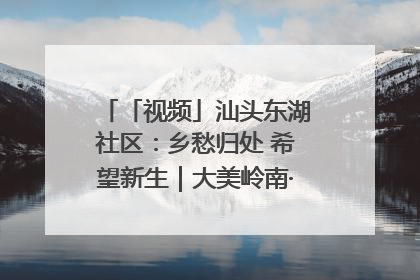 「视频」汕头东湖社区：乡愁归处 希望新生｜大美岭南·百村焕新记