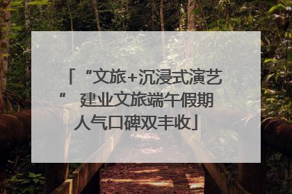“文旅+沉浸式演艺” 建业文旅端午假期人气口碑双丰收
