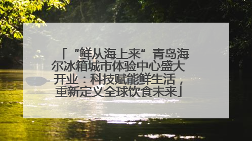 “鲜从海上来”青岛海尔冰箱城市体验中心盛大开业：科技赋能鲜生活，重新定义全球饮食未来