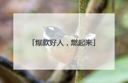 爆款好人，燃起来