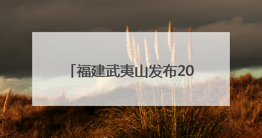 福建武夷山发布2025年暑期文旅产品