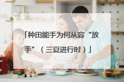 种田能手为何从容“放手”（三夏进行时）