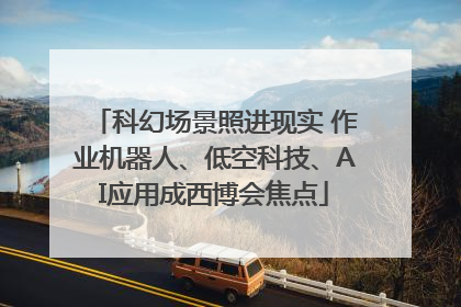 科幻场景照进现实 作业机器人、低空科技、AI应用成西博会焦点