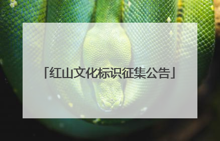 红山文化标识征集公告