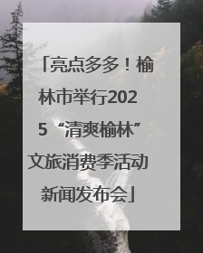 亮点多多！榆林市举行2025“清爽榆林”文旅消费季活动新闻发布会