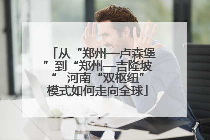 从“郑州—卢森堡”到“郑州—吉隆坡” 河南“双枢纽”模式如何走向全球