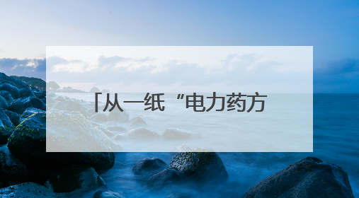 从一纸“电力药方”看绍兴绿色革命