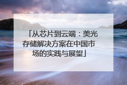 从芯片到云端：美光存储解决方案在中国市场的实践与展望