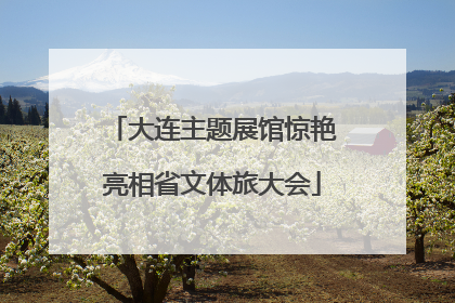 大连主题展馆惊艳亮相省文体旅大会