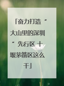 奋力打造“大山里的深圳”先行区 十堰茅箭区这么干