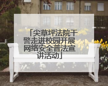 尖草坪法院干警走进校园开展网络安全普法宣讲活动
