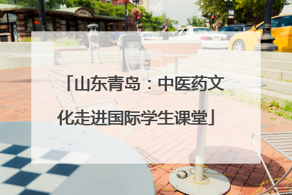 山东青岛：中医药文化走进国际学生课堂