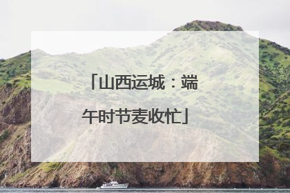 山西运城：端午时节麦收忙