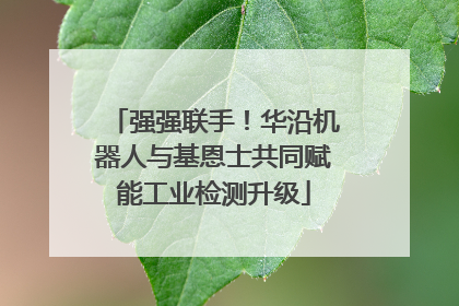 强强联手！华沿机器人与基恩士共同赋能工业检测升级