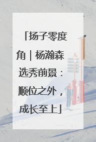 扬子零度角｜杨瀚森选秀前景：顺位之外，成长至上