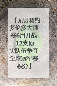 无畏契约多伦多大师赛6月开战 12支顶尖队伍争夺全球冠军赛积分