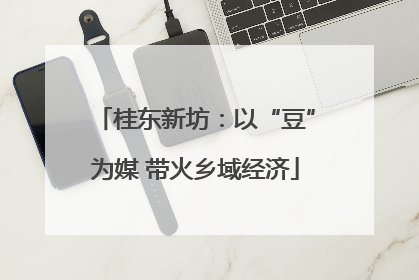 桂东新坊：以“豆”为媒 带火乡域经济
