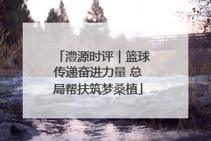 澧源时评｜篮球传递奋进力量 总局帮扶筑梦桑植