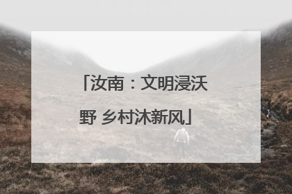 汝南：文明浸沃野 乡村沐新风