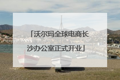 沃尔玛全球电商长沙办公室正式开业