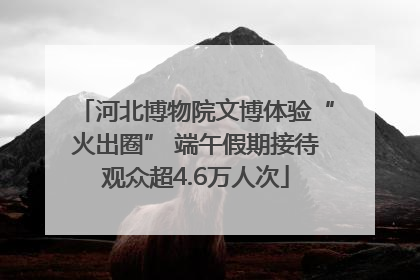 河北博物院文博体验“火出圈” 端午假期接待观众超4.6万人次