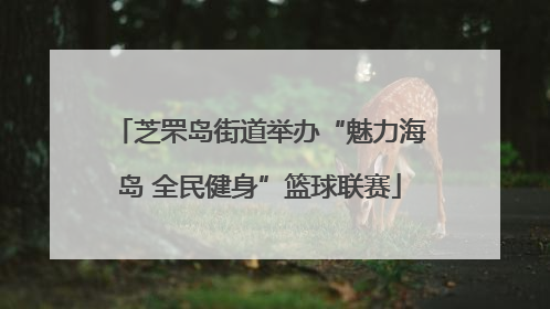 芝罘岛街道举办“魅力海岛 全民健身”篮球联赛