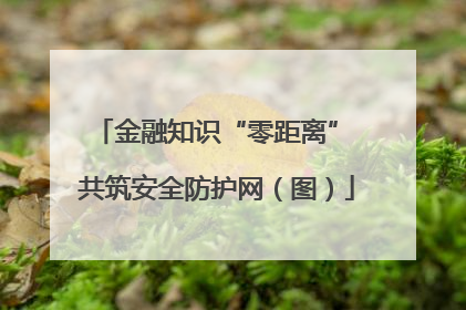 金融知识“零距离” 共筑安全防护网（图）