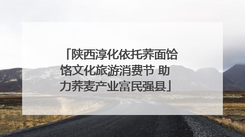 陕西淳化依托荞面饸饹文化旅游消费节 助力荞麦产业富民强县