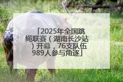 2025年全国跳绳联赛（湖南长沙站）开幕，76支队伍989人参与角逐