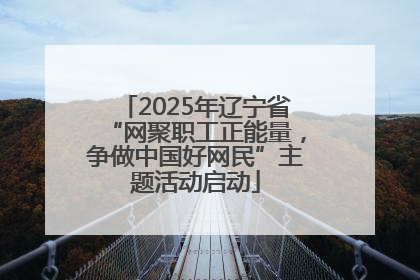 2025年辽宁省“网聚职工正能量，争做中国好网民”主题活动启动