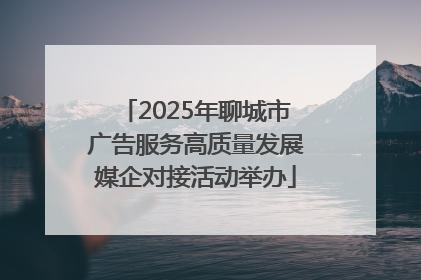 2025年聊城市广告服务高质量发展媒企对接活动举办